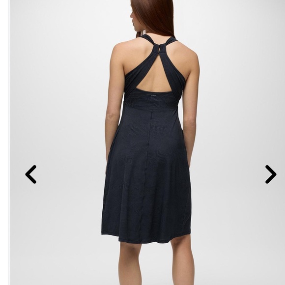 Prana Black Jewel Lake Midi Dress - Picture 9 of 9